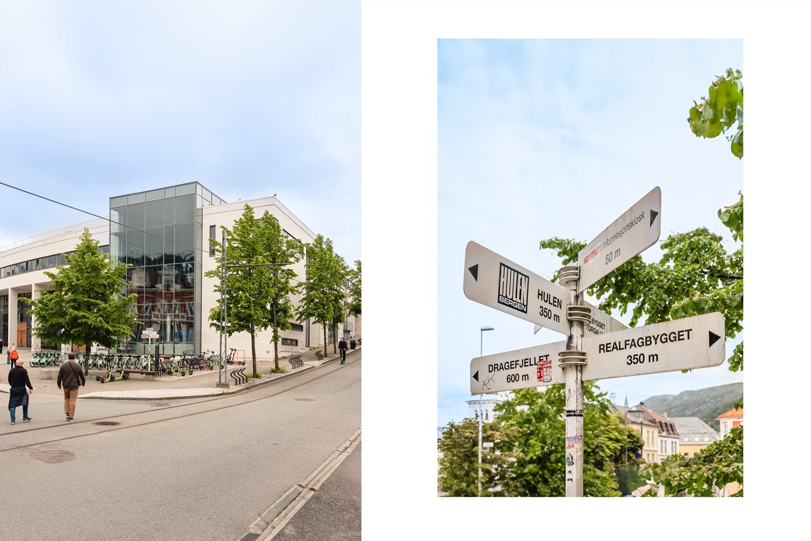 Studentsenteret Studentsenteret ved Universitetet i Bergen ligger kort vei fra ytterdøren. Galleribilde