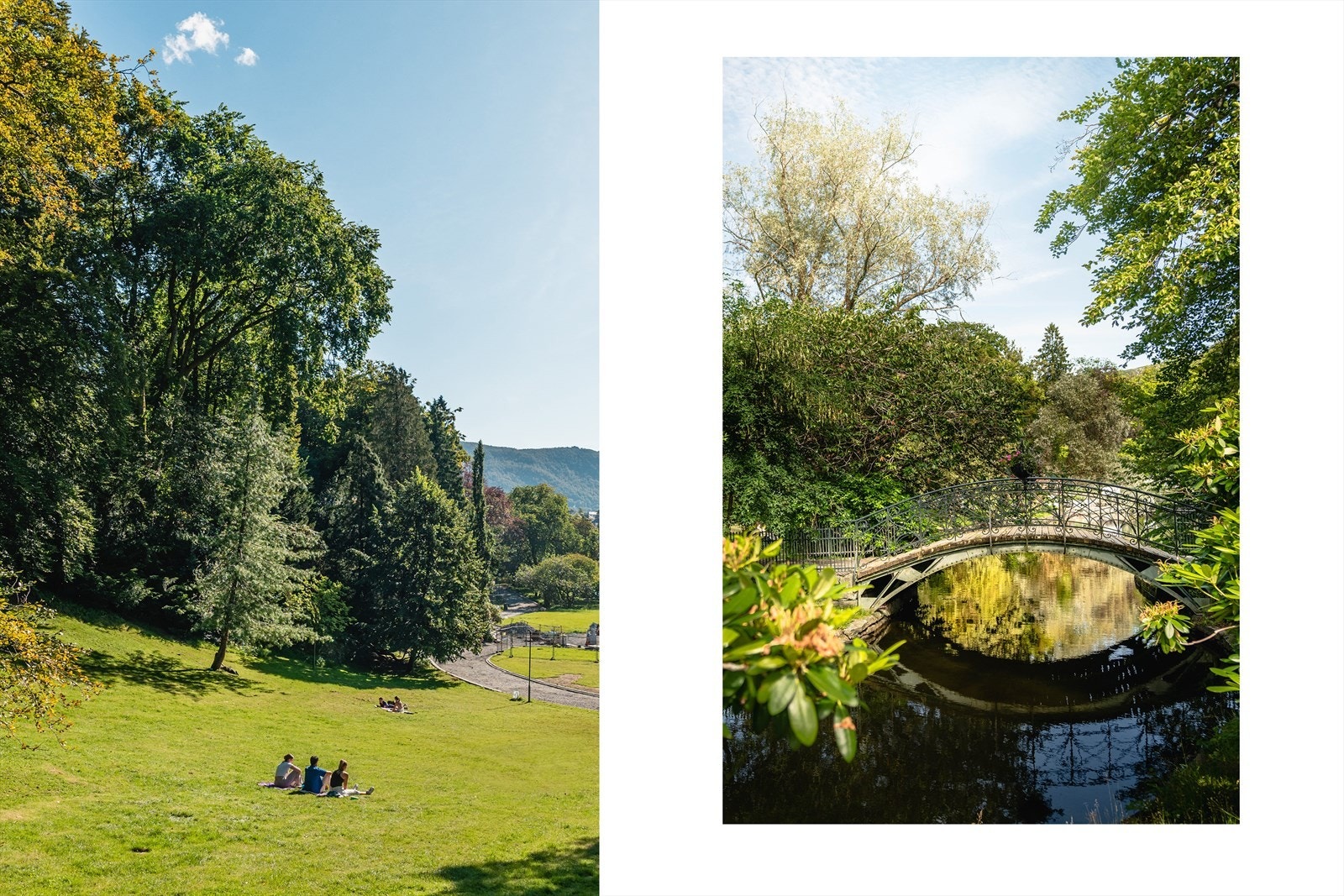 Bruk nydelige Nygårdsparken som din egen hage på de fineste dagene! Her yrer det av glade mennesker når byen viser seg fra sin beste side. Galleribilde