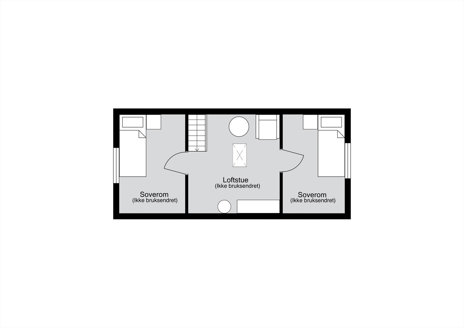 Plantegning - Loftsetasjen Galleribilde