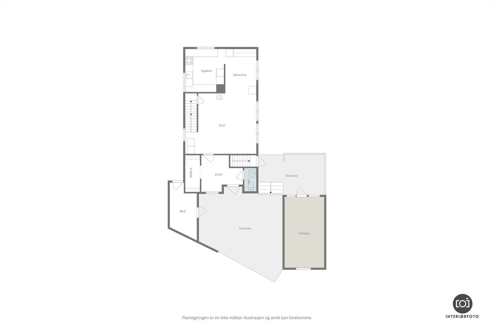 Plantegning Galleribilde