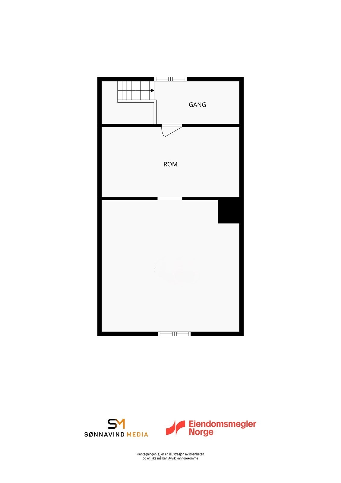 Plantegning 3 etasje Galleribilde