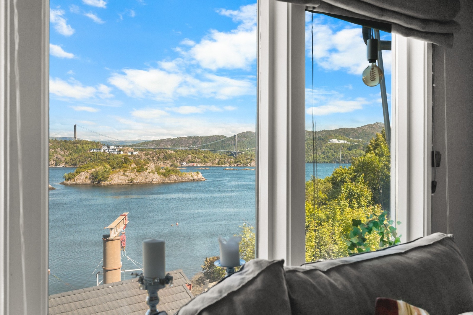 Du kan nyte en lekker sjøutsikt Galleribilde