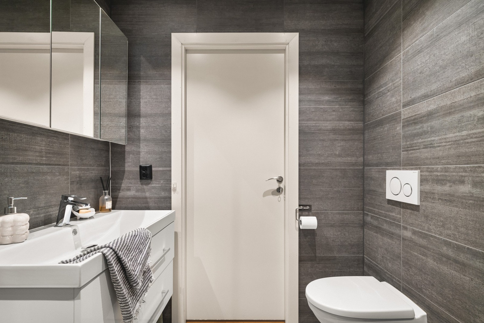 Badet ble pusset opp i 2021 i en tidløs stil Galleribilde