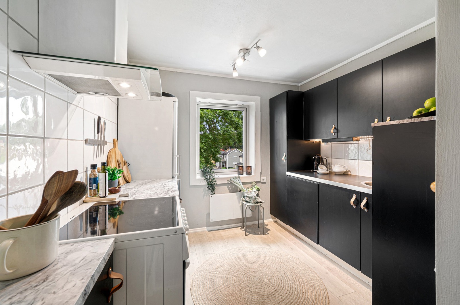 Stort og fint kjøkken på 7,3 m². Galleribilde