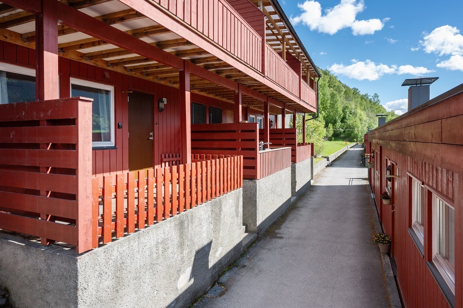 Blekalia borettslag ligger i et veletablert og rolig nabolag - Velkommen! Galleribilde
