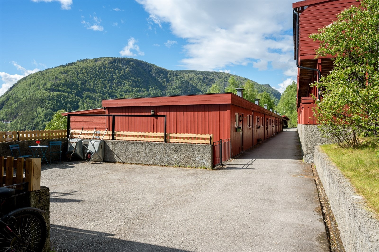 Borettslaget har hyggelige fellesområder. Galleribilde
