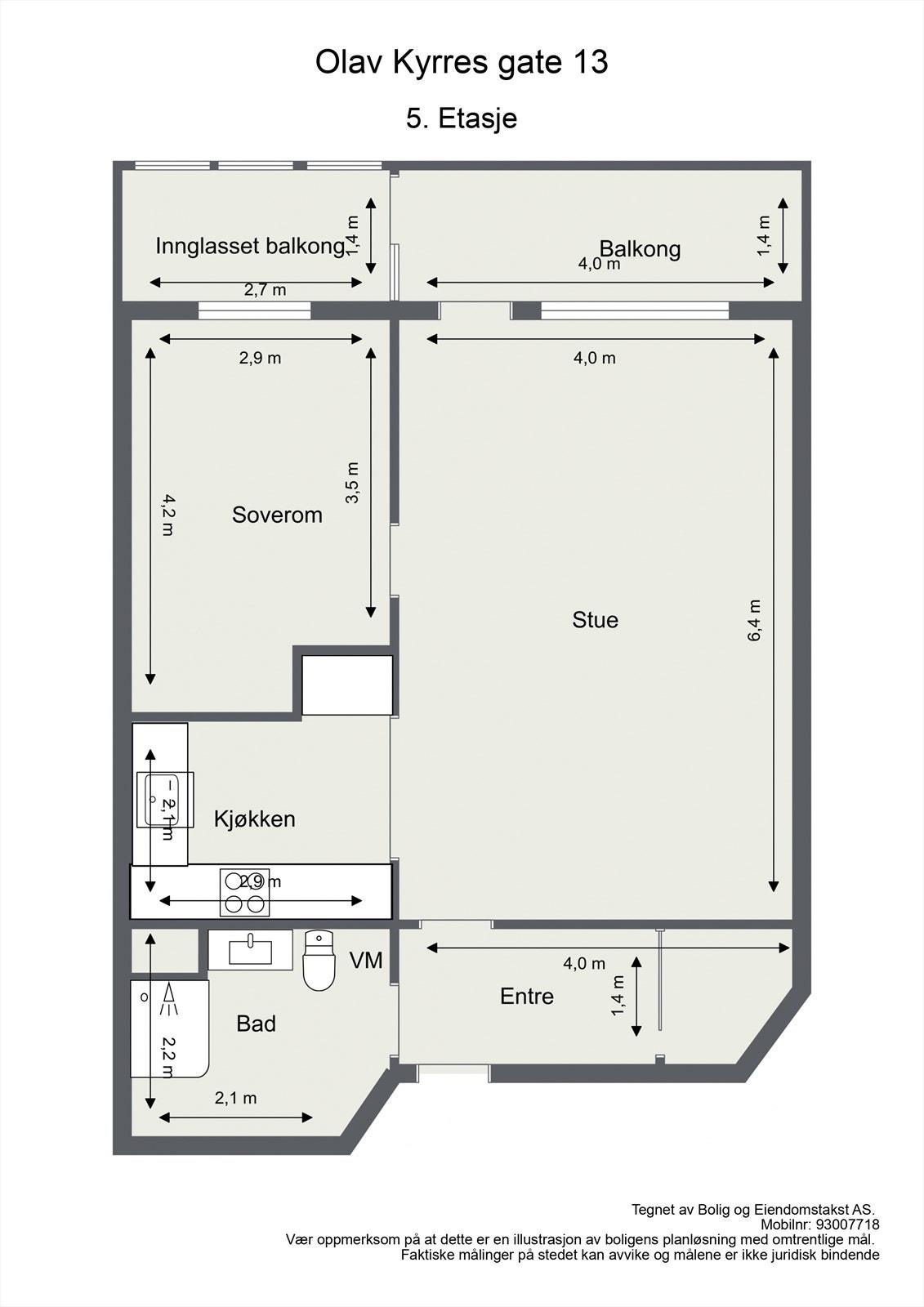 Planløsning Galleribilde