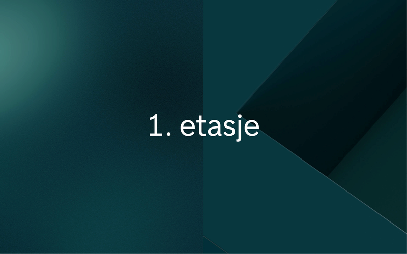 1 etasje inneholder: entre, stue, kjøkken, spisestue, et soverom med walk-in garderobe, wc-rom, bad og innvendig bod. Galleribilde