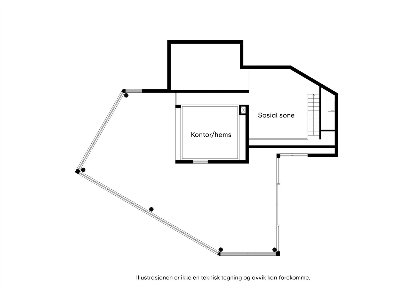Plantegning. Galleribilde