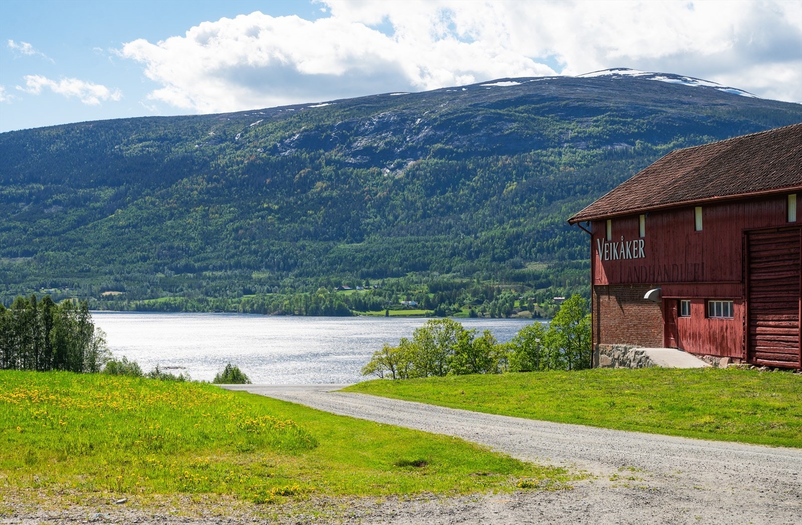 Med om lag 3 km strandlinje mot Krøderen følger det både krepserett og gode muligheter for fiske. Galleribilde