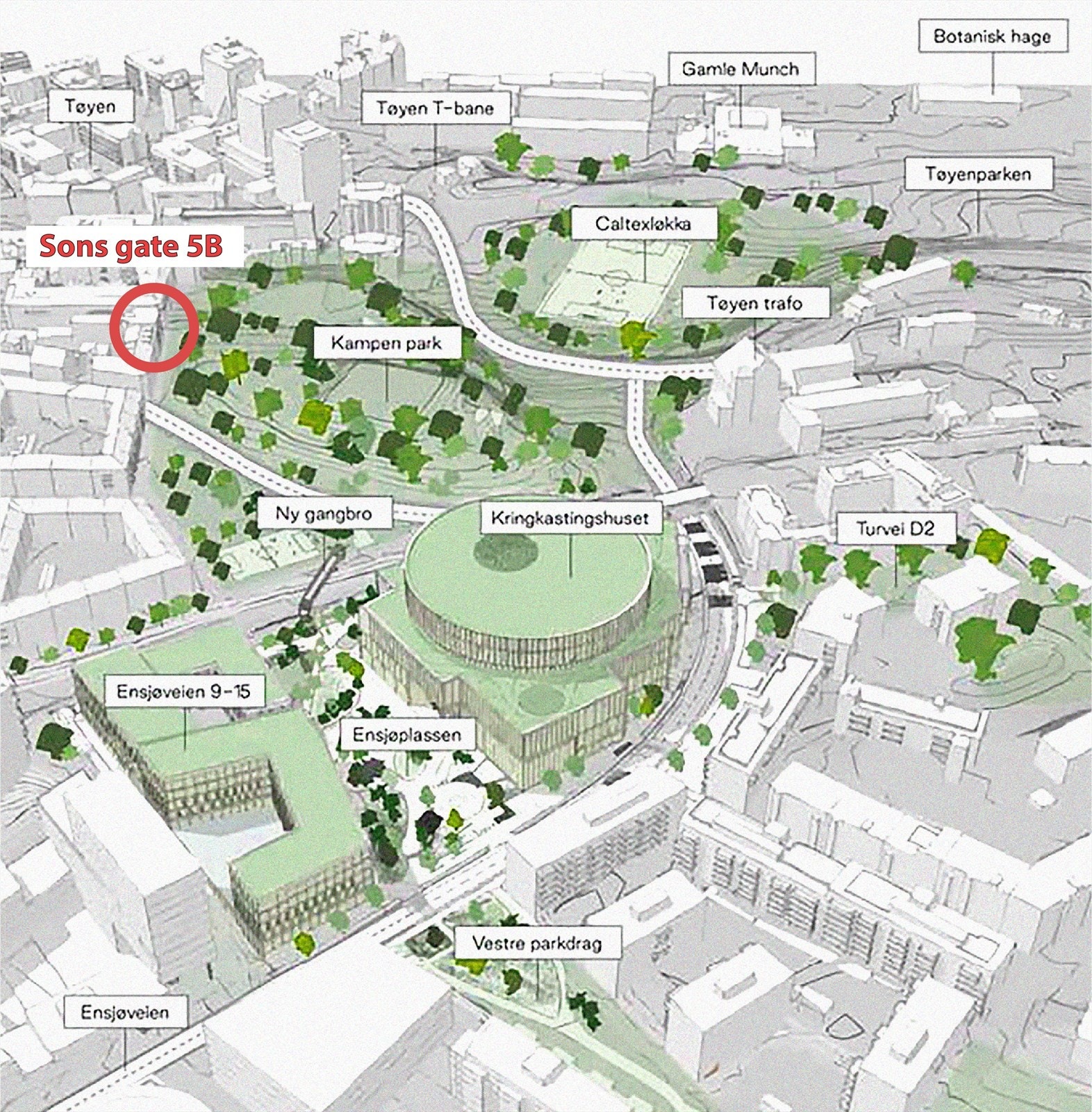 NRK vs Sons gate 5B Galleribilde