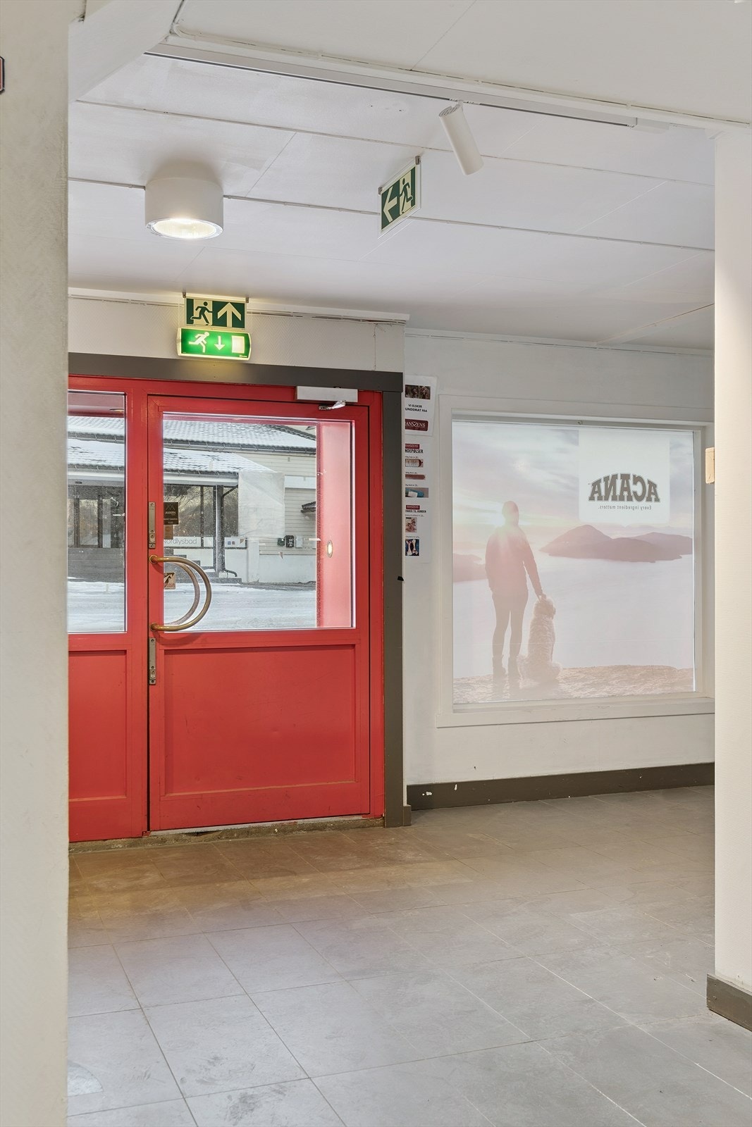 Inngang til tidligere butikk Galleribilde