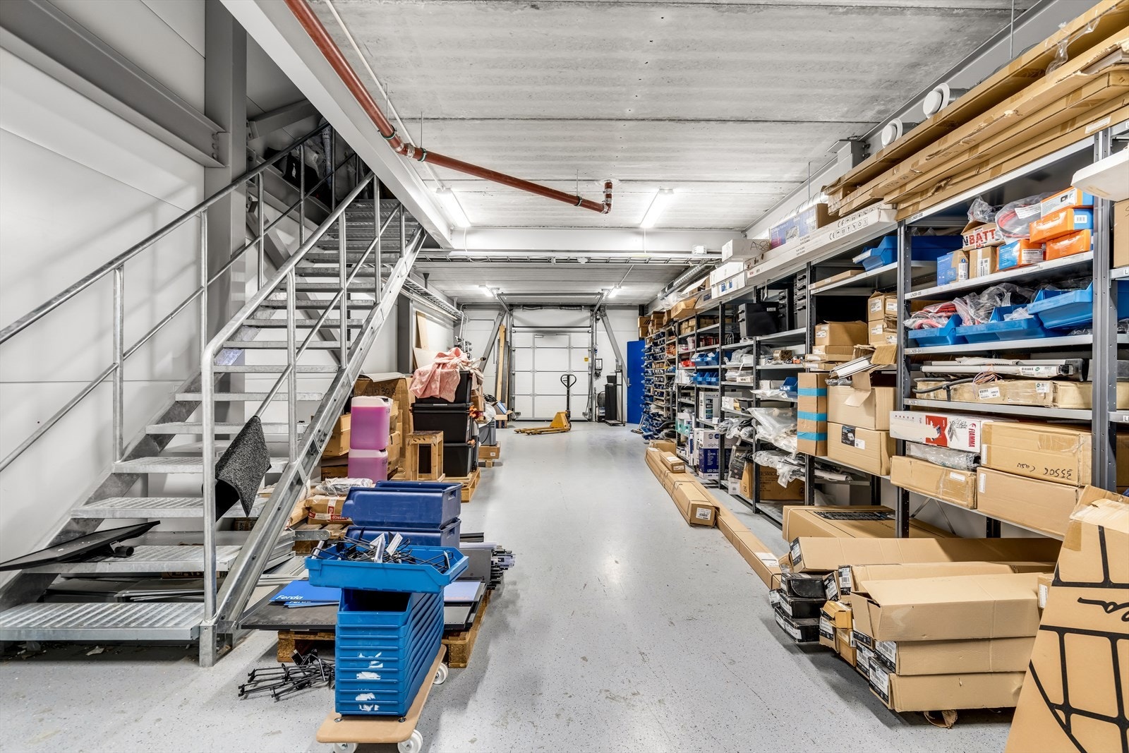 Lager med kjøreport Galleribilde