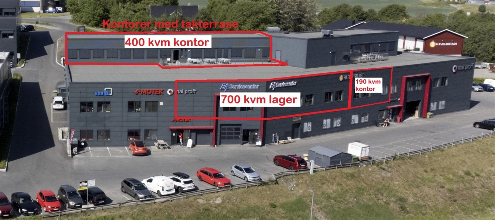Meget fine lokaler Galleribilde