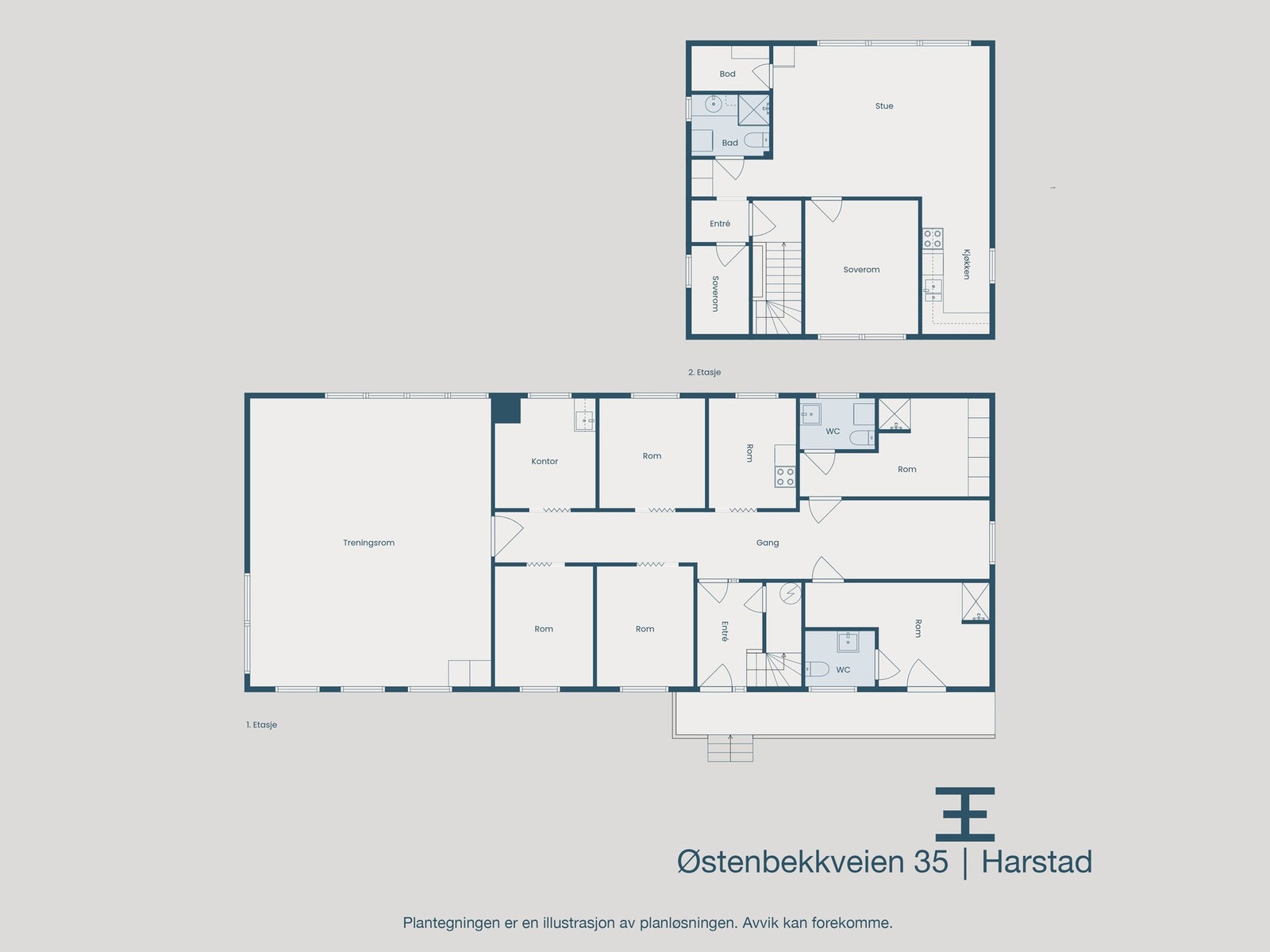 Plantegninger samlet Galleribilde