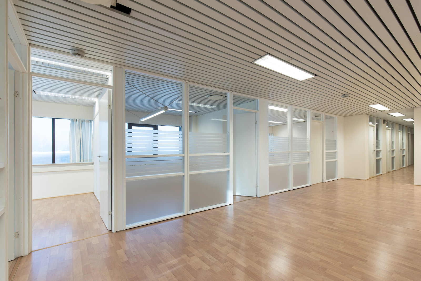 Moderne kontorarealer Galleribilde