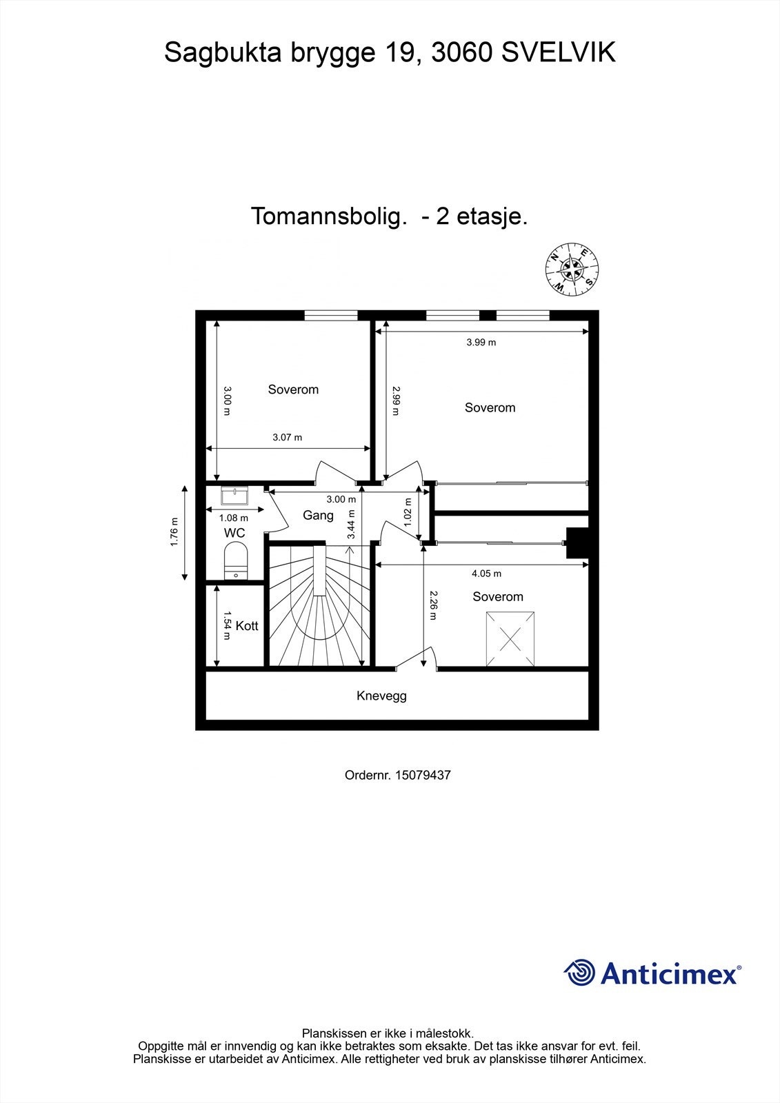 Plantegning - 2. etasje Galleribilde