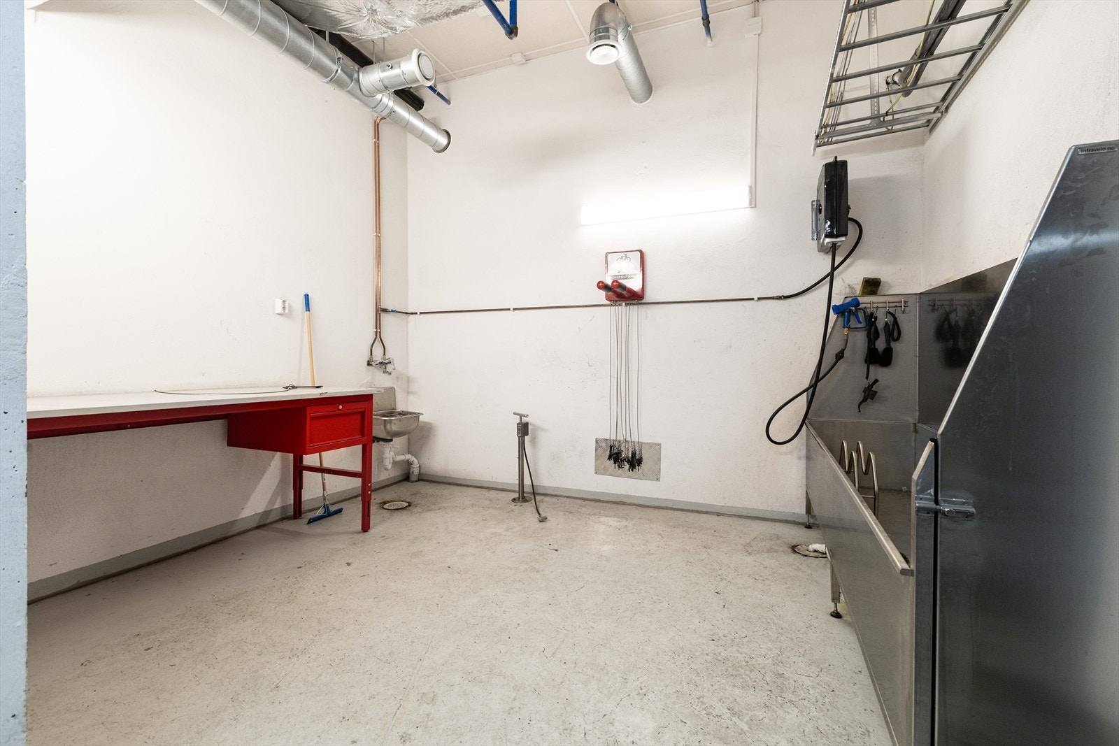 Eget smørerom og sykkelvask/verksted Galleribilde