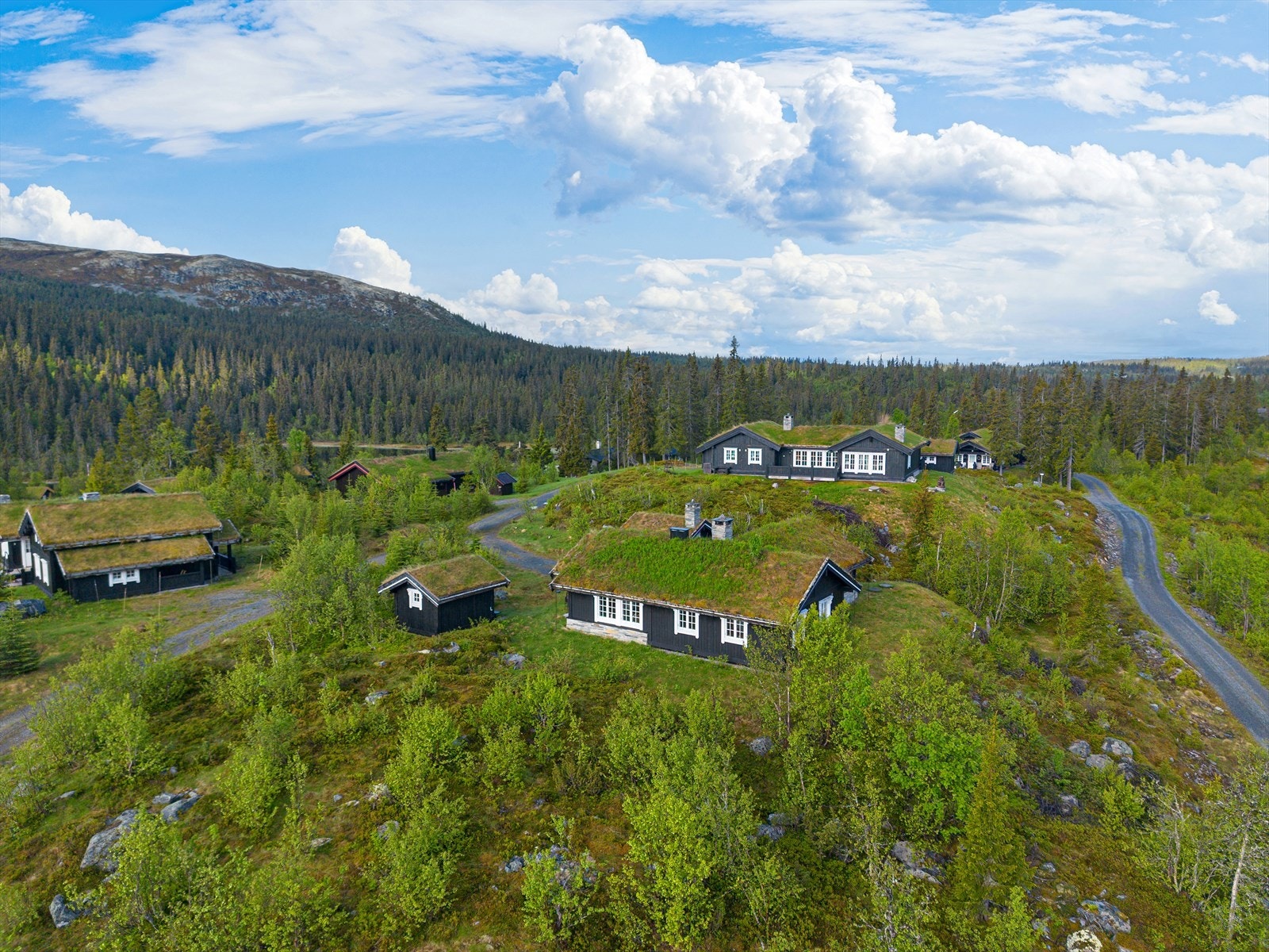 Et lite hyttefelt i ytterkant med stort omland som kan by på Stølsliv, sykkelveier, flotte turstier, fiske og bademuligheter i Kivoset. Galleribilde