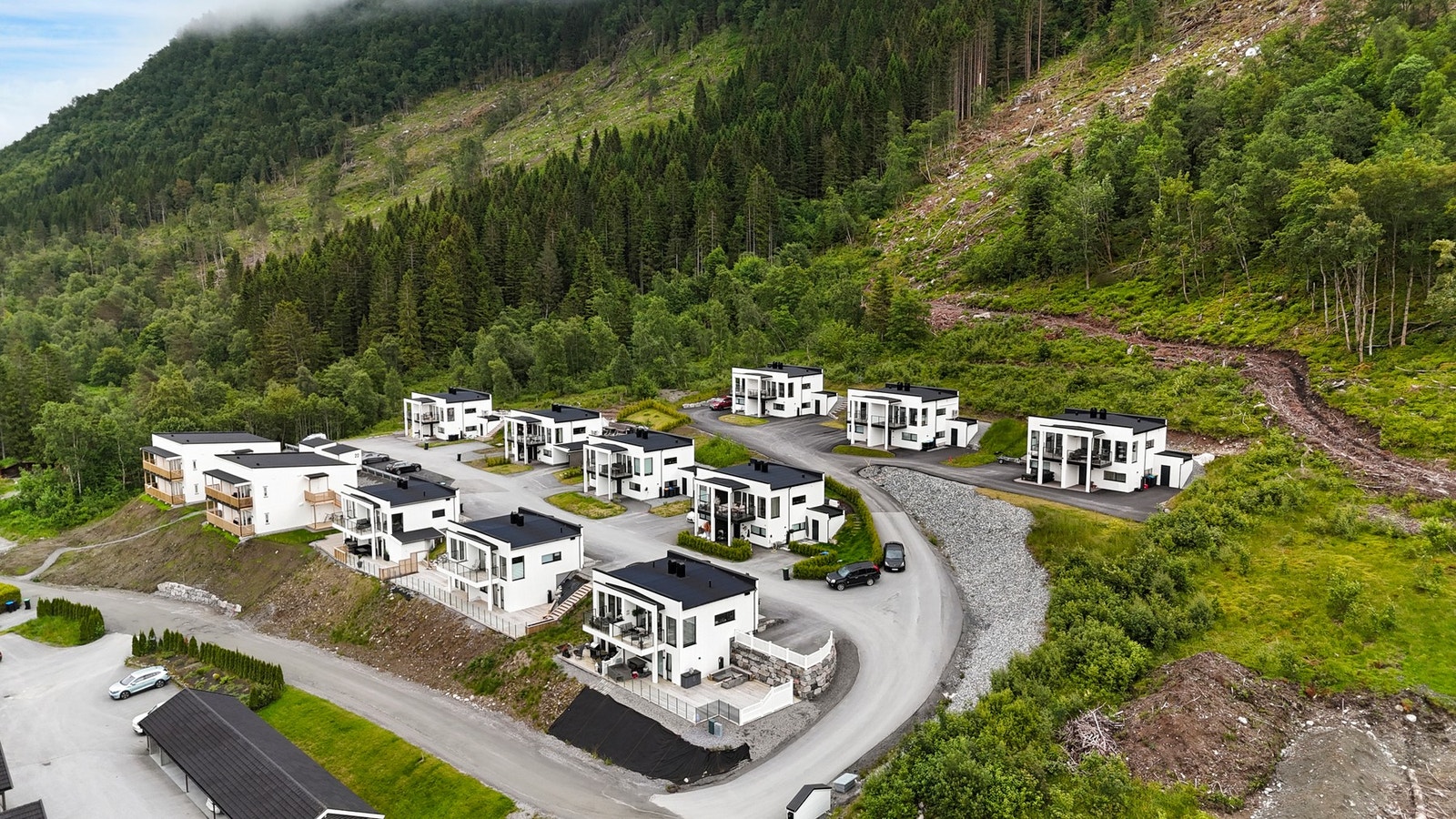 Dronefoto. Galleribilde