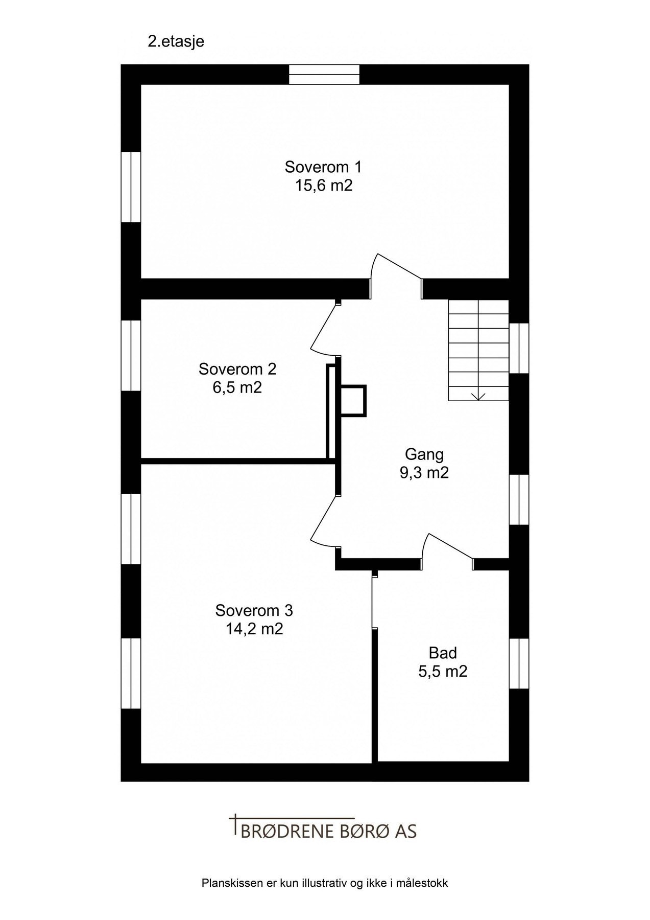 Planskisse. Galleribilde