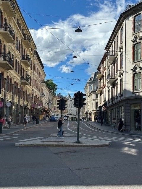 Fra boligen er det få minutters gange til Bogstadveien med et av Oslos beste utvalg av shopping, serveringssteder og servicetilbud. Galleribilde