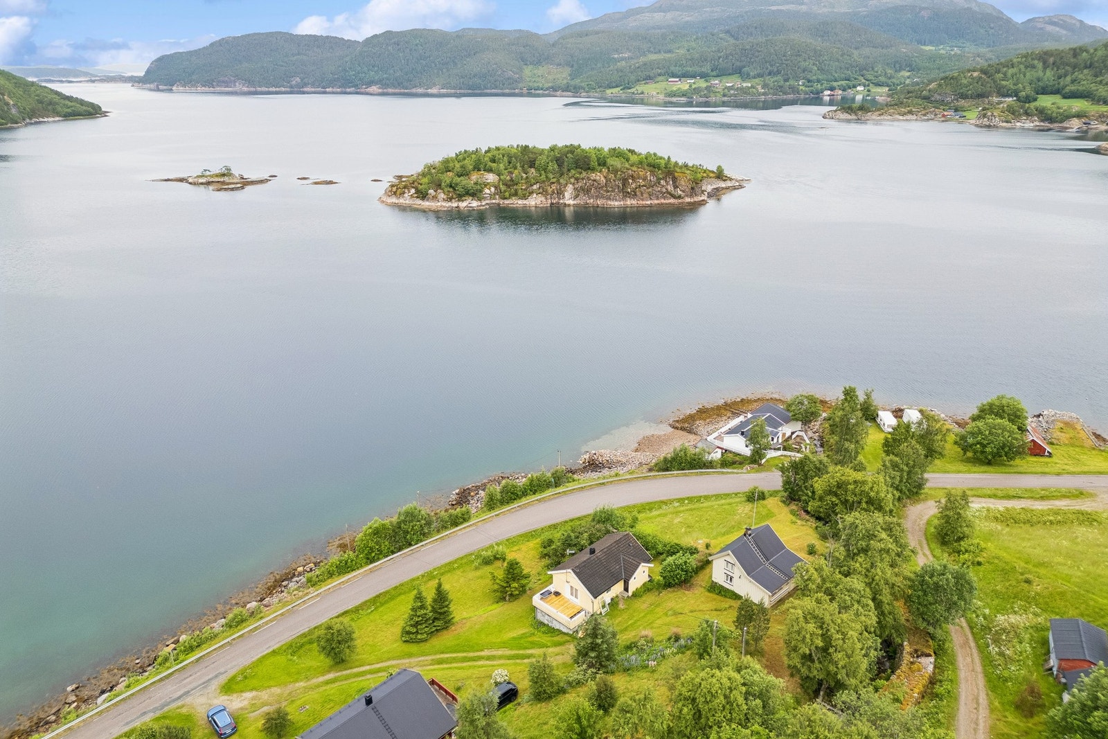 Dronefoto Galleribilde