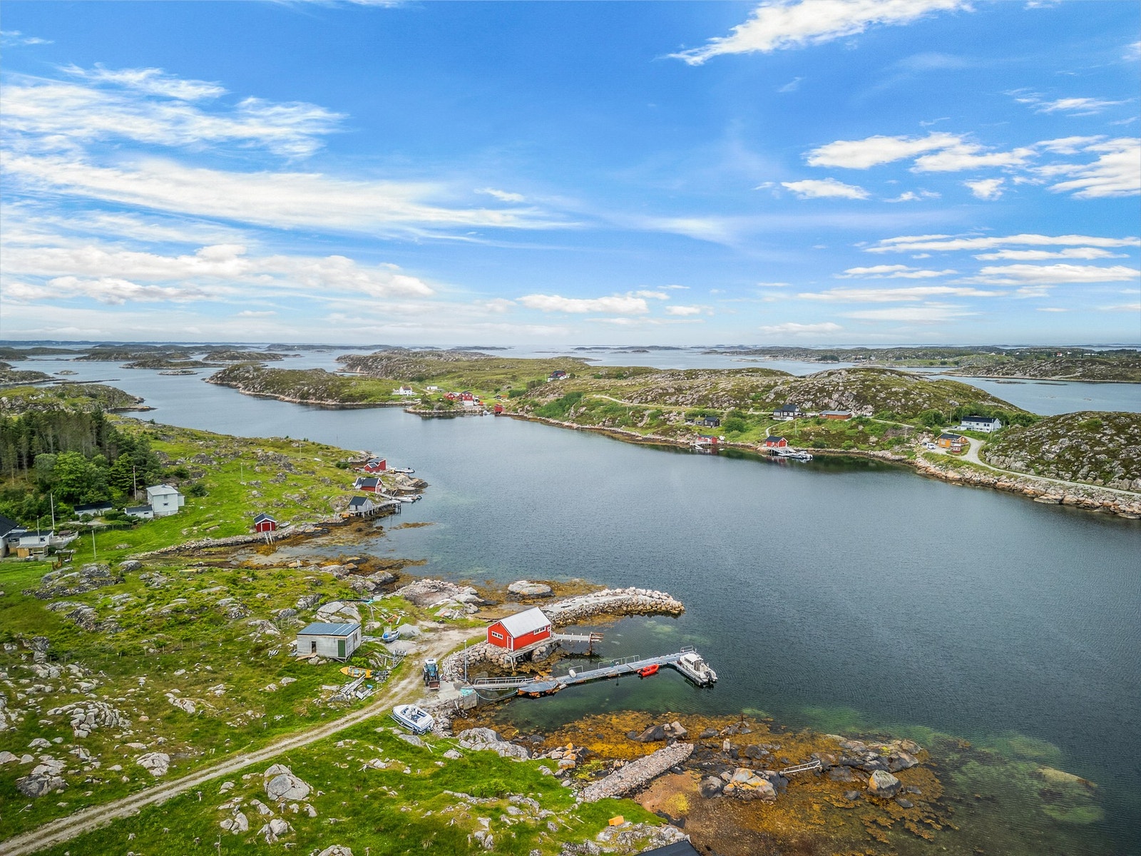 Vakker natur er en av kvalitetene som preger området. Galleribilde
