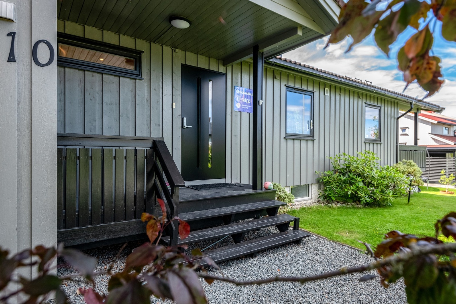 Like ved inngangspartiet har man også tilgang til bod. Galleribilde