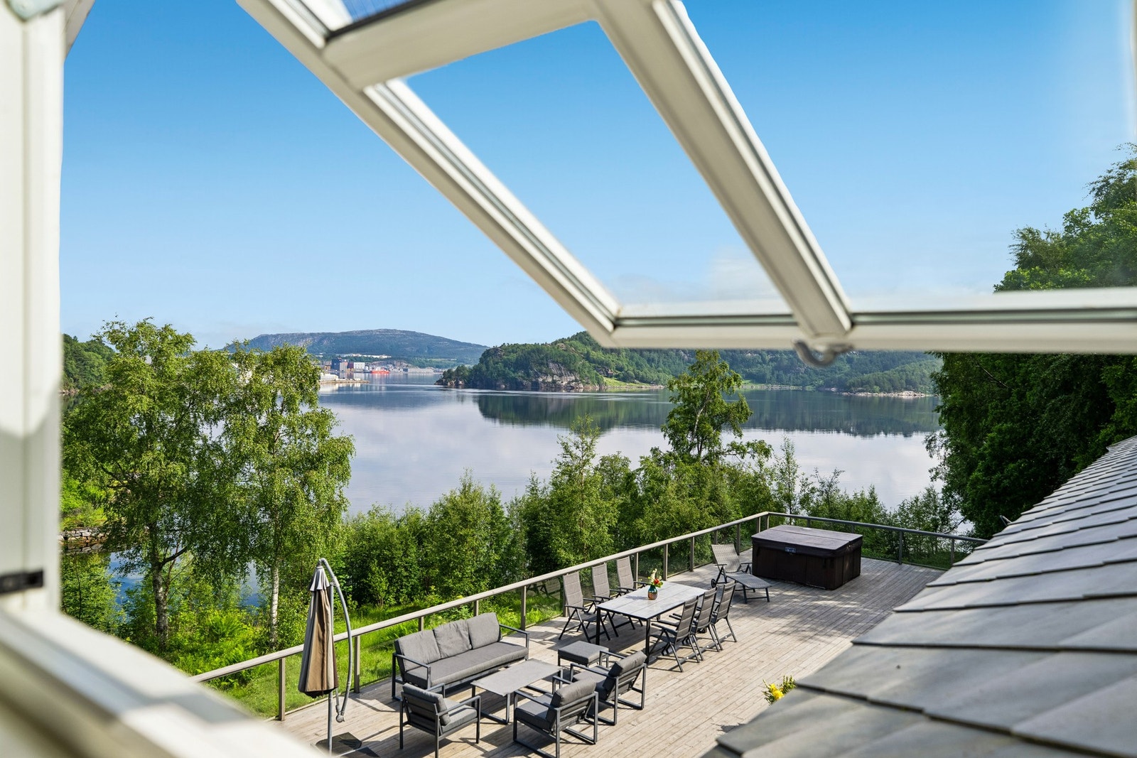 Utsikt fra soverommet Galleribilde