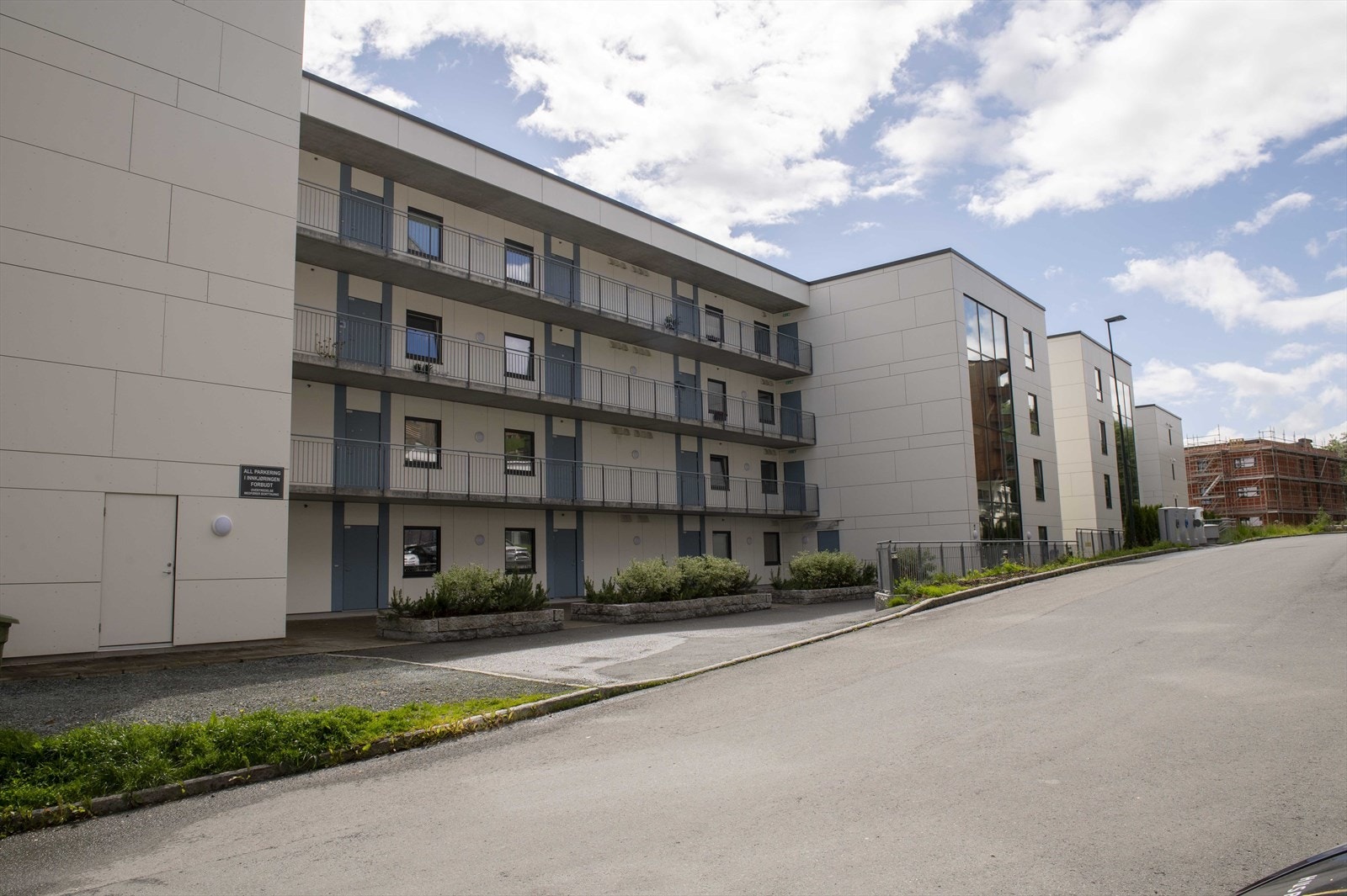 fasade bakside blokk Galleribilde