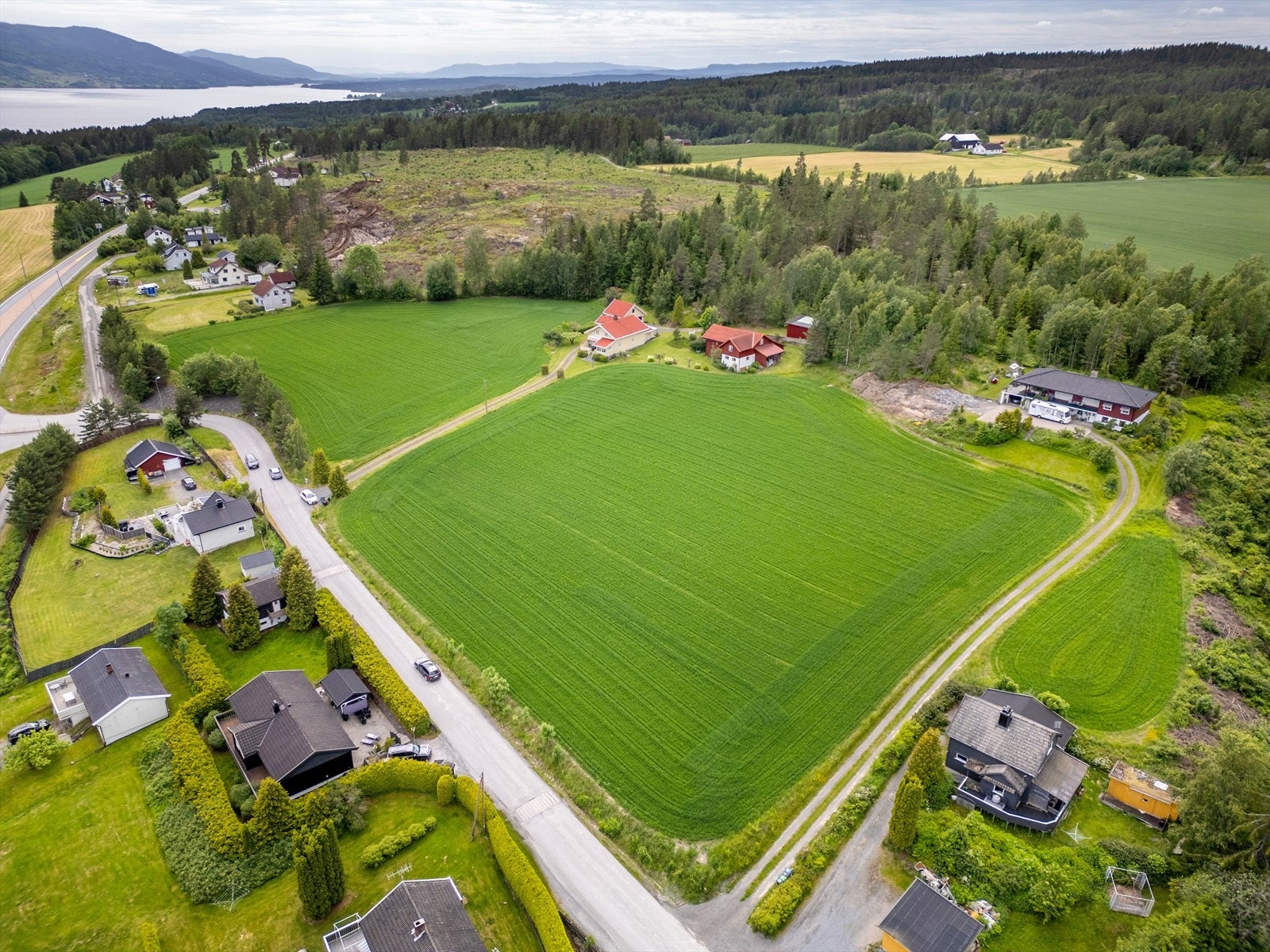 Eiendommen er på ca. 35 mål - Galleribilde