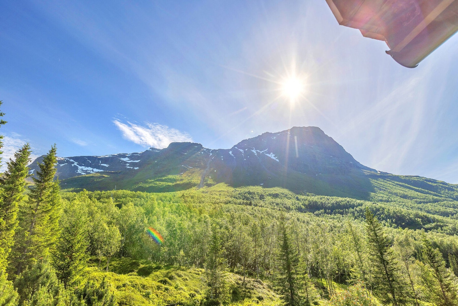 Natur og fjell rett utenfor døren. Galleribilde