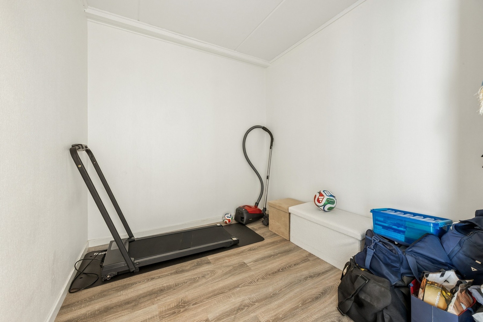 Innebod: Innredet som treningsrom. Galleribilde