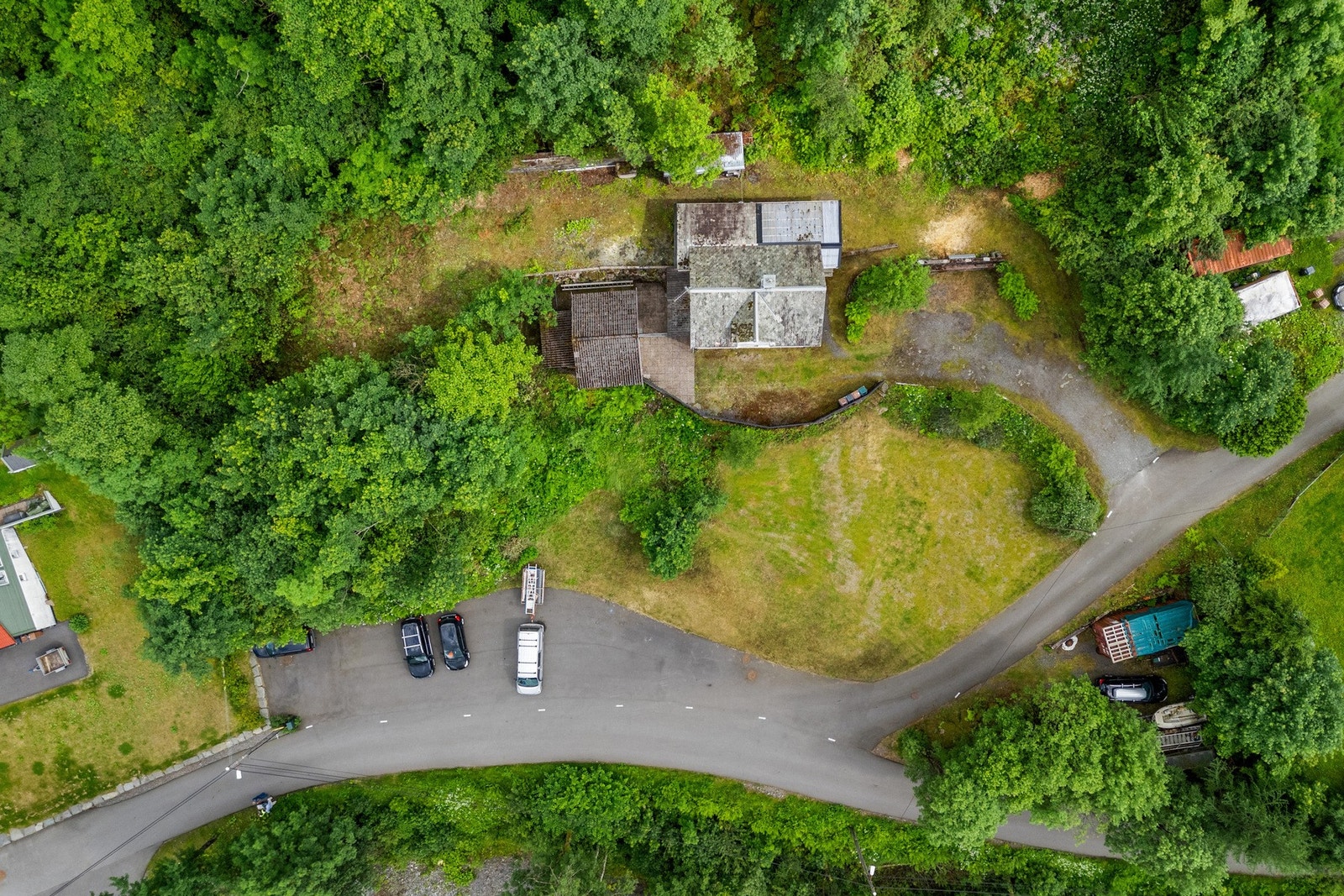 Sett fra himmelen Galleribilde
