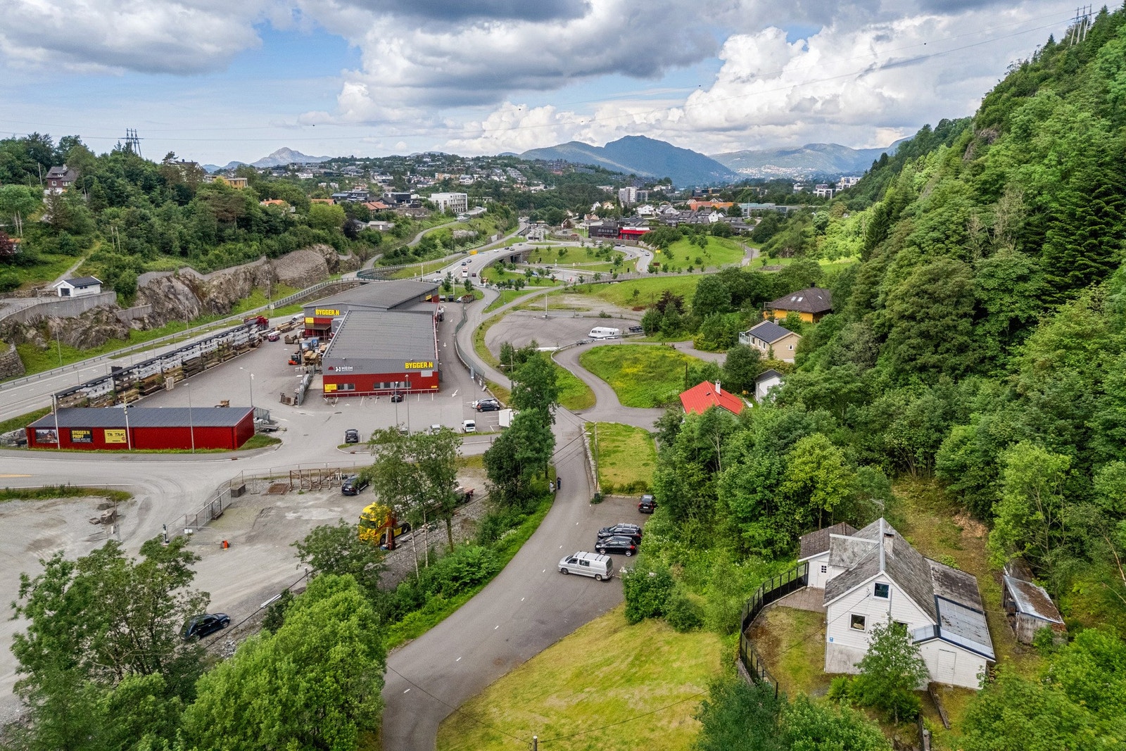 Nedover mot Lagunen Galleribilde