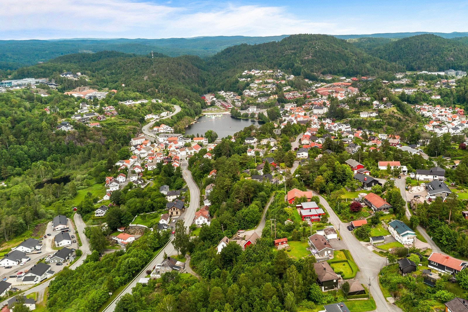 Rolig område med lite støy. Galleribilde