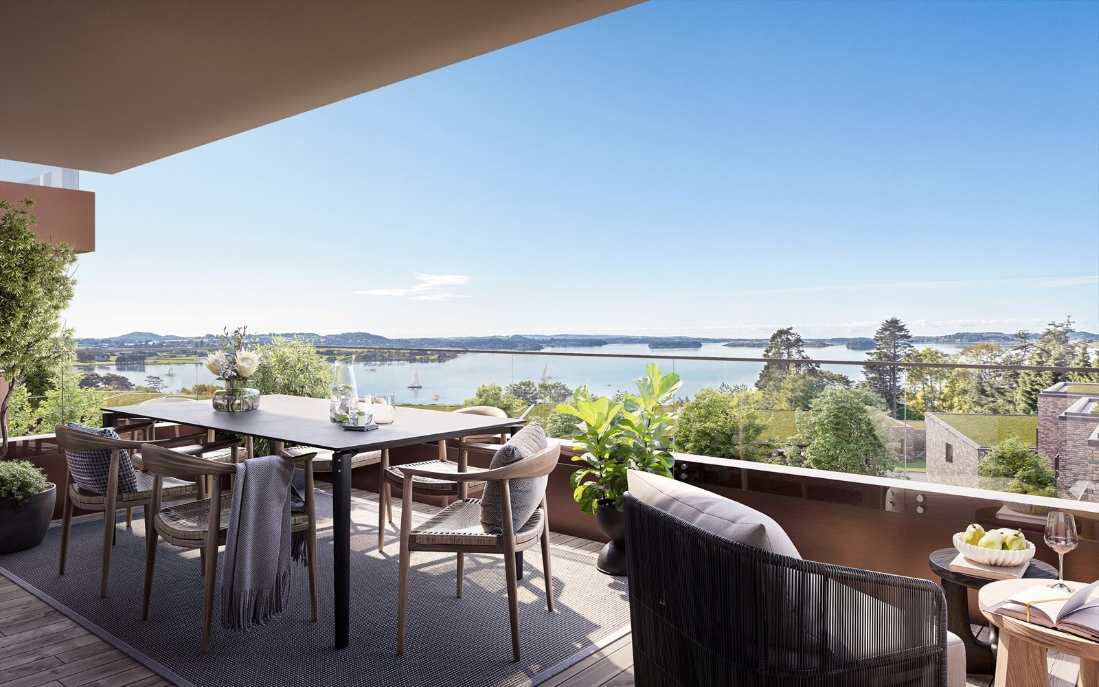 Terrasse - Kun ment som illustrasjon. Avvik kan forekomme Galleribilde