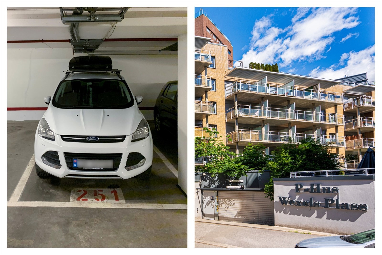 Innkjøring fra Heimdalsgata - P-plass i garasje medfølger Galleribilde