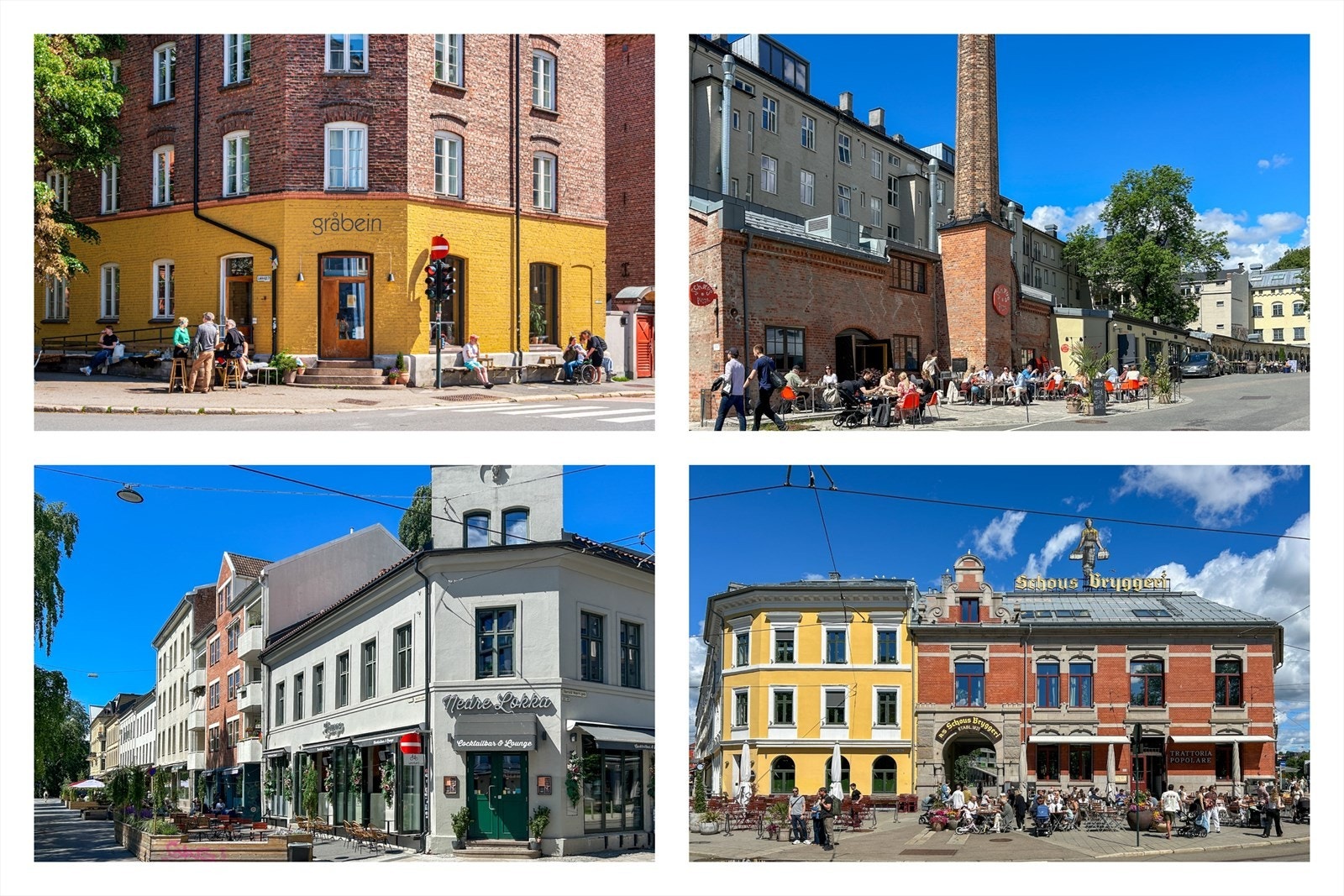 Nedre Løkka med spennende spisesteder og lokale vannhull - Her er det noe for enhver smak Galleribilde