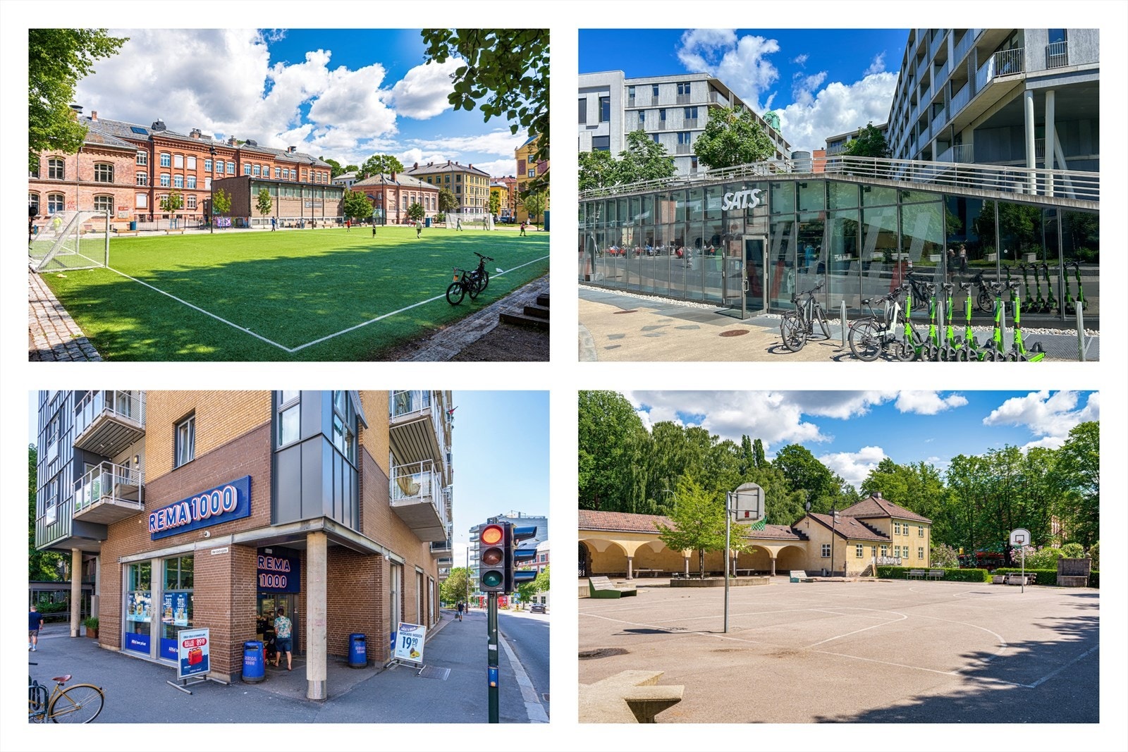 Umiddelbar tilgang til alt en skulle trenge til det daglige, like utenfor dørstokken Galleribilde