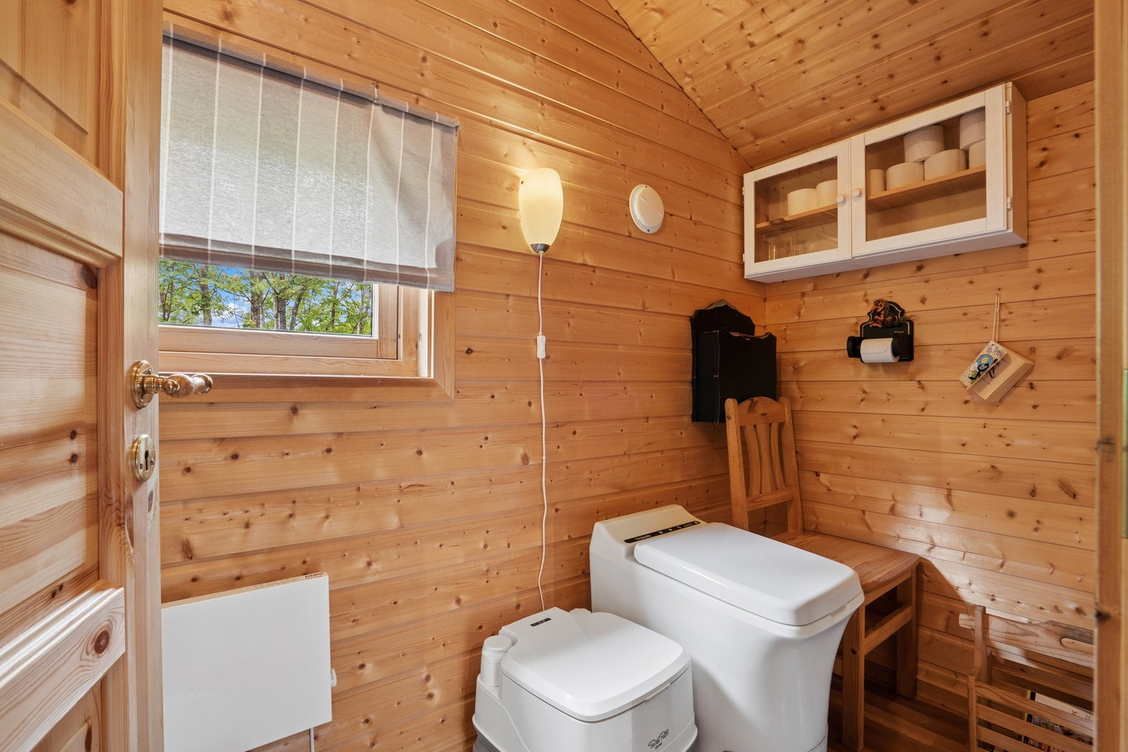Eget rom med forbrenningstoalett. Galleribilde