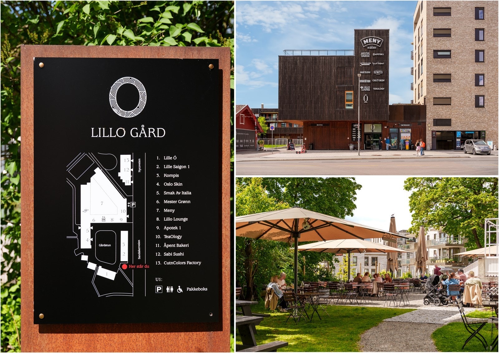 I nærområdet finner du også Lillo gård, et hyggelig samlingspunkt med sjarmerende kafé, spisesteder og dagligvarebutikk. Galleribilde