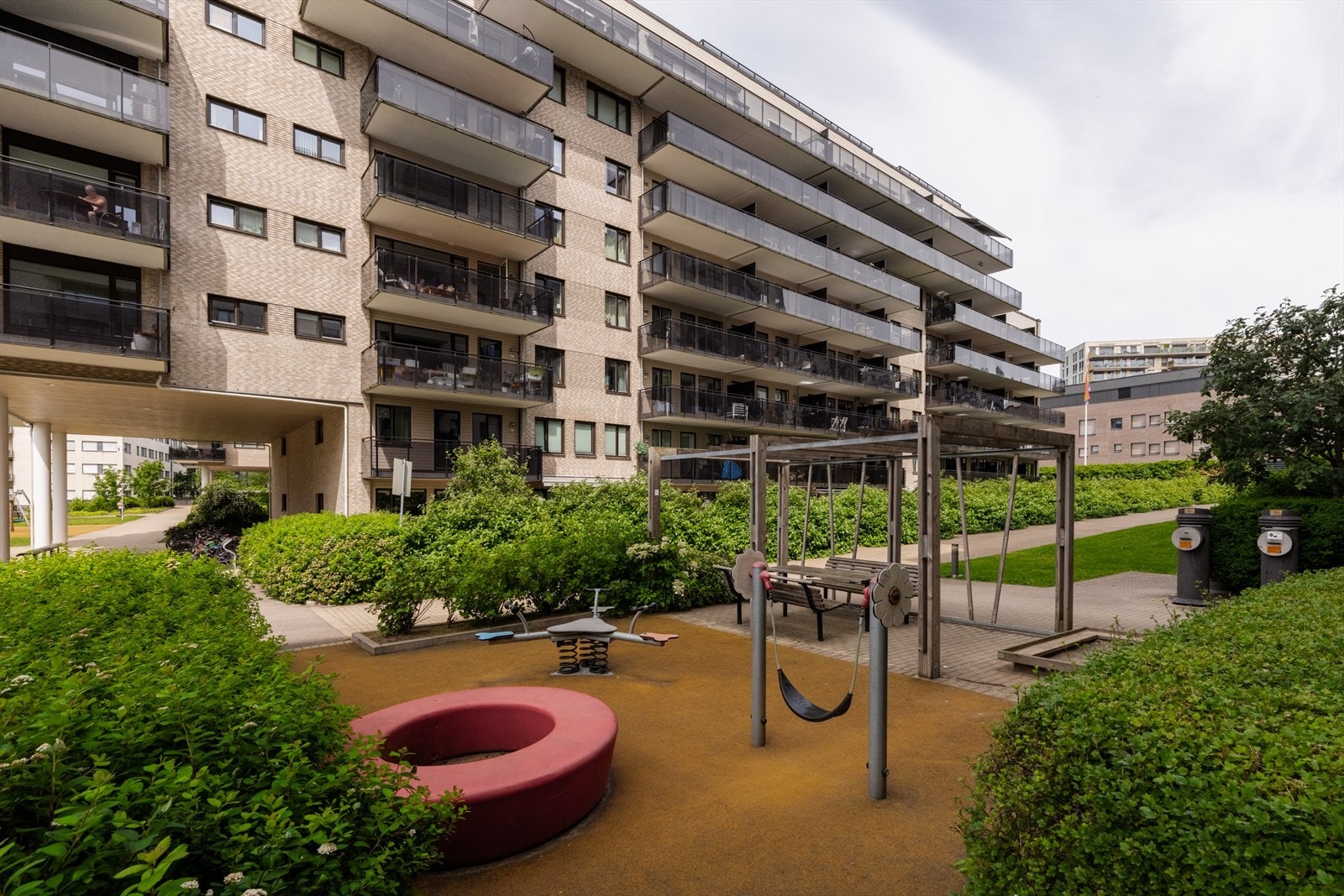 Pent opparbeidede fellesområder Galleribilde
