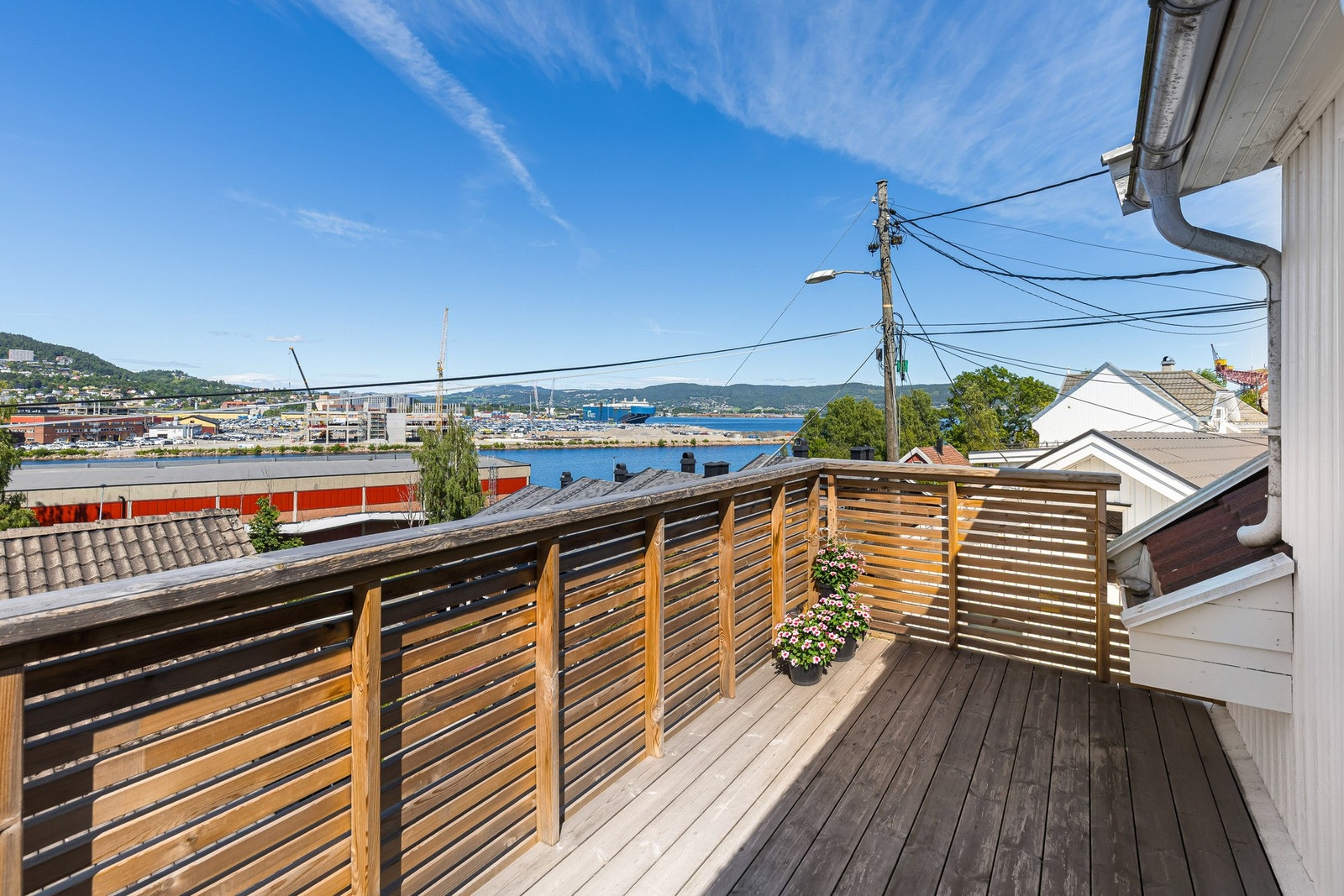 Balkong tilhørende hovedsoverommet. Galleribilde