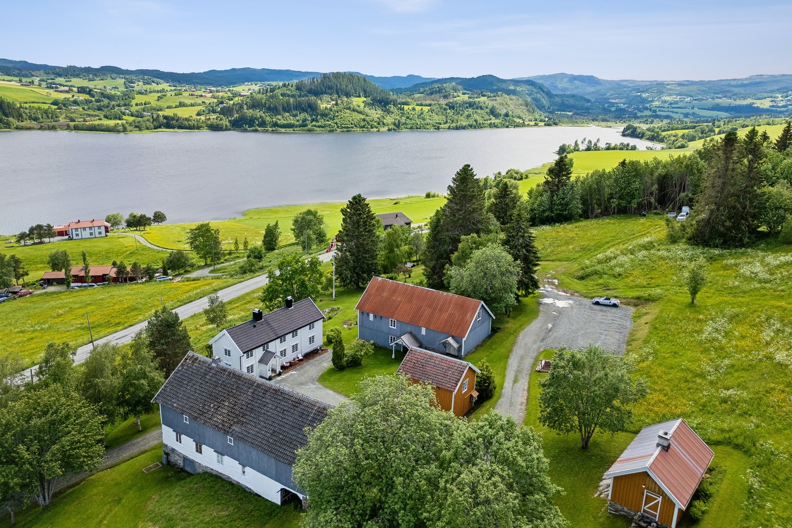 Dronefoto Galleribilde
