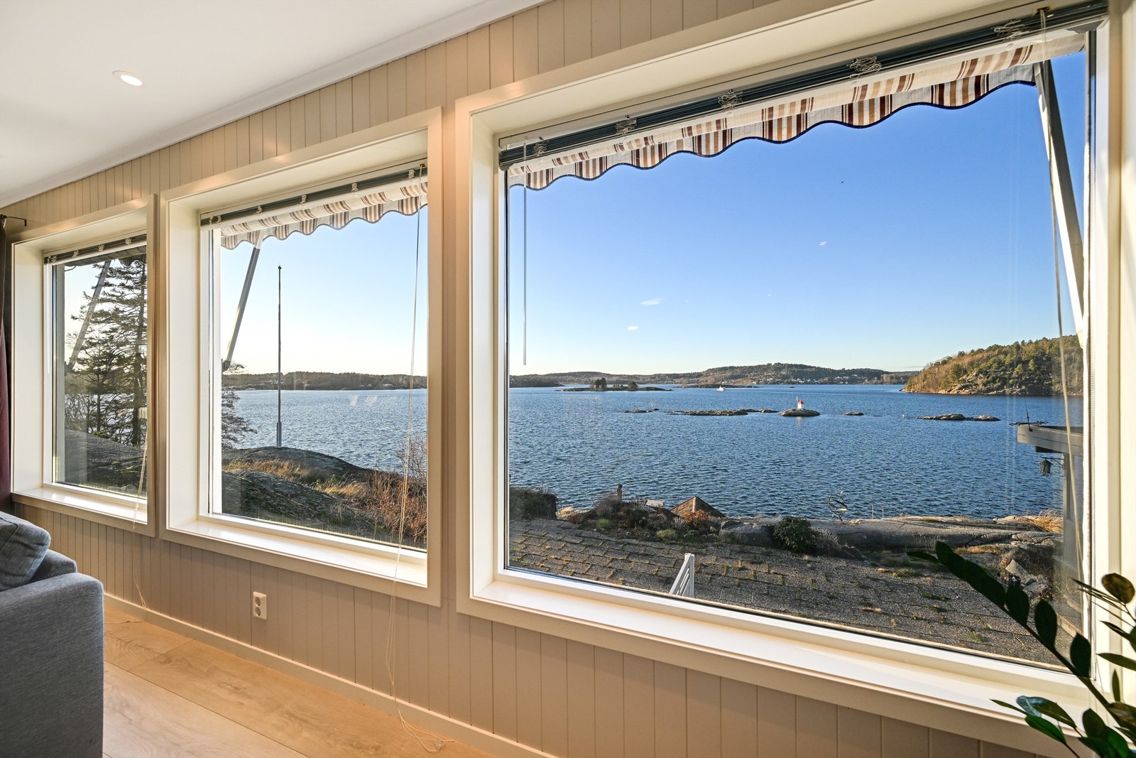 Spektakulær panoramautsikt over skjærgården. Galleribilde