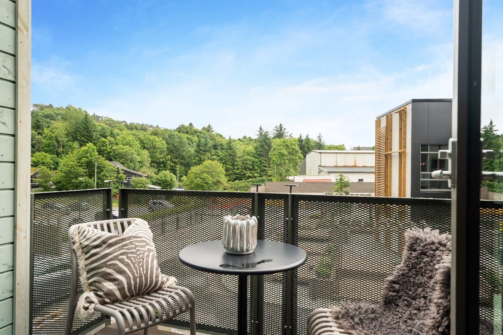 Balkong utenfor soverommet Galleribilde