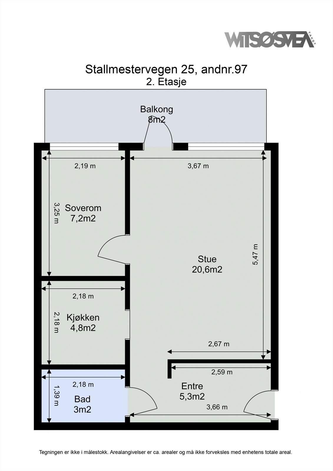 Planskisse. Galleribilde