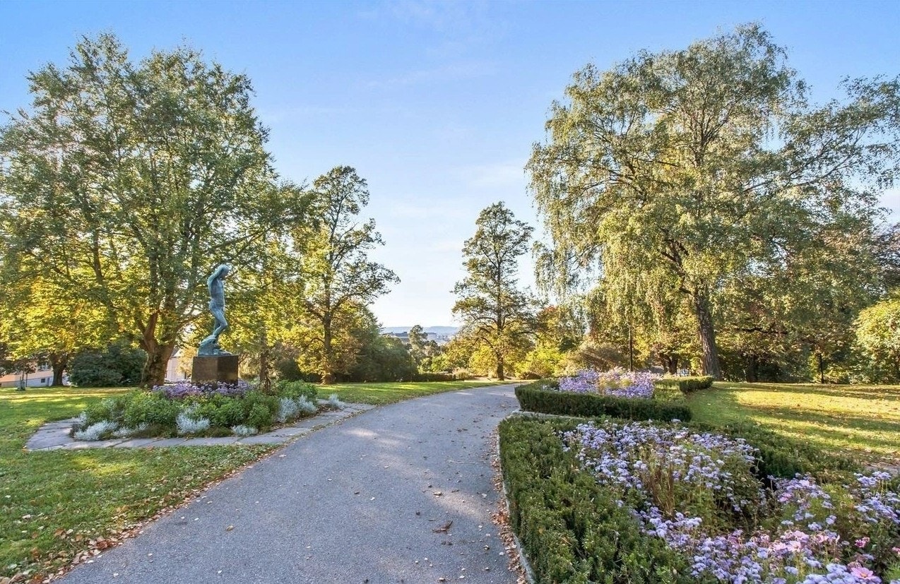 Kampen park er kun en kort spasertur unna og byr på fine tur- og rekreasjonsmuligheter. Galleribilde
